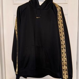 Nike Hoodie w/ Gold Trim & Detail